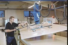 Вакуумный манипулятор VacuEasyLift для листовых материалов фото