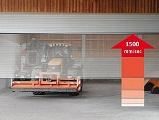 Скоростные рулонные ворота Thermoteck Speed фото