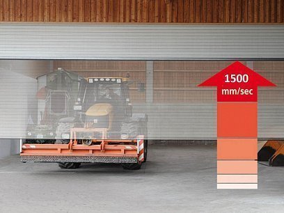 Скоростные рулонные ворота Thermoteck Speed фото