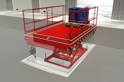 Платформа гидравлическая LOADING SYSTEMS Powerlift 740 фото
