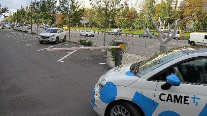 Монтаж шлагбаума в Києві фото